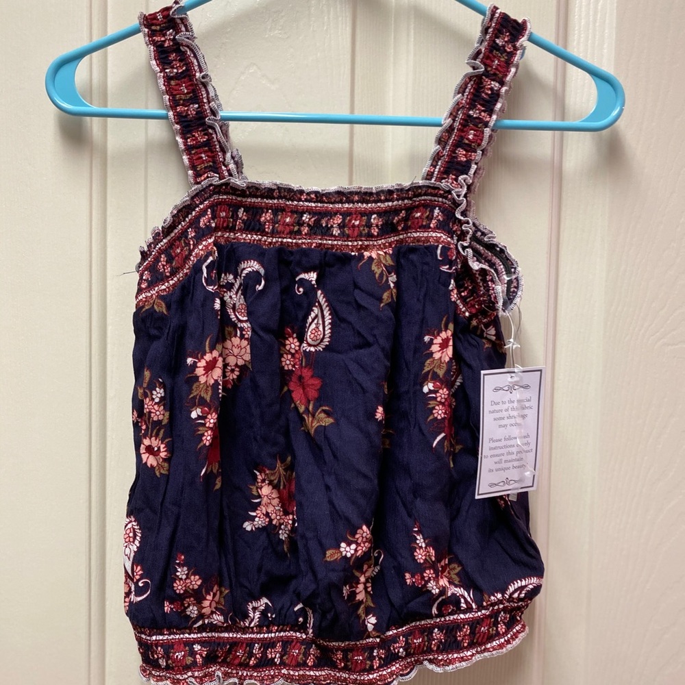 Smocked tanks, never worn